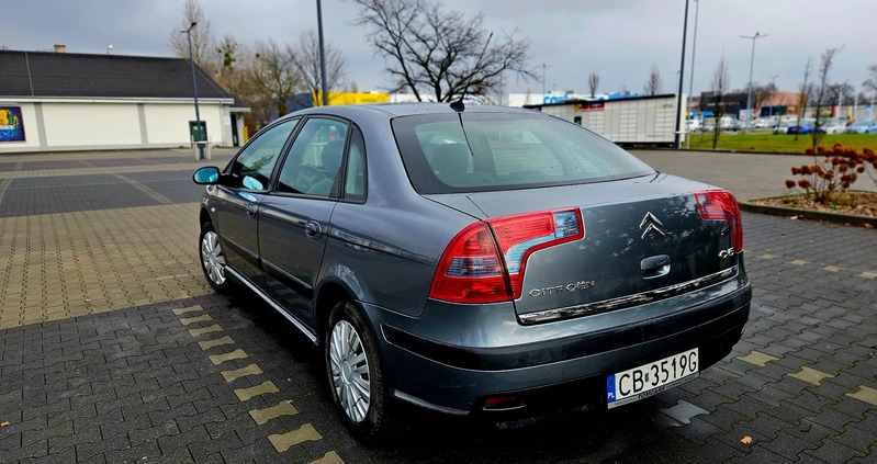 Citroen C5 cena 11900 przebieg: 313492, rok produkcji 2006 z Bydgoszcz małe 211